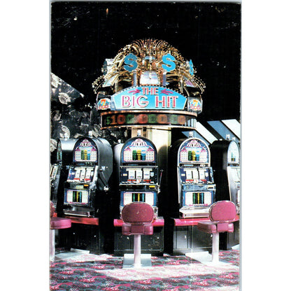 Pair-A-Dice Riverboat Casino East Peoria Illinois Original Postcard P2-4