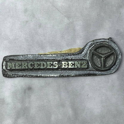 Vintage Printing Letterpress Printers Block Plate Mercedes Benz Logo TJ515