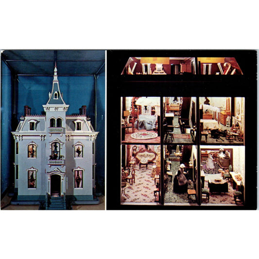 Fanny Hayes' Doll House Rutherford B. Hayes Library Fremont OH Postcard PB9