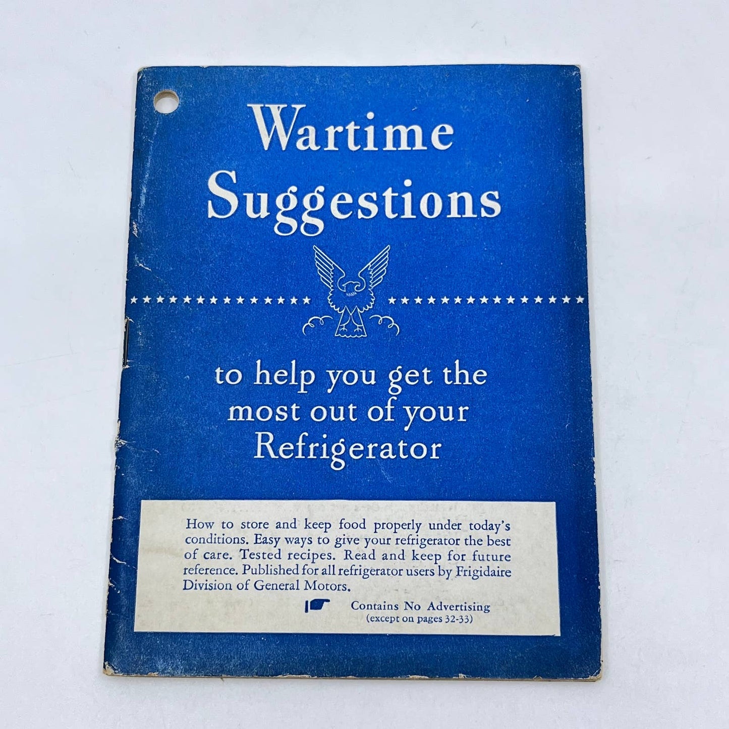 1940s Wartime Suggestions to Help You Get The Most Out of Your Refrigerator TF7