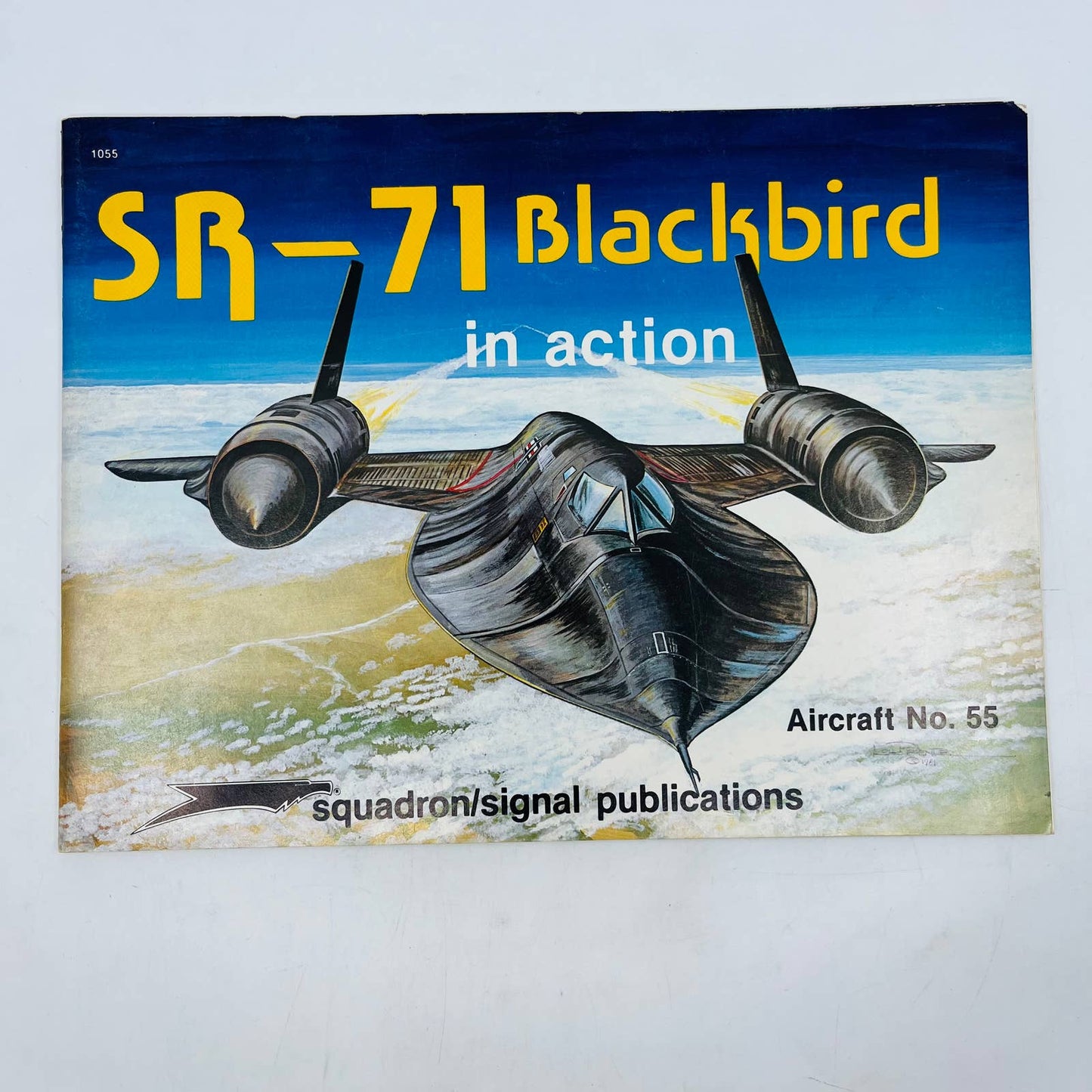 1982 SR-71 Blackbird in action AIRCRAFT No. 55 Squadron Supreme USAF TD3