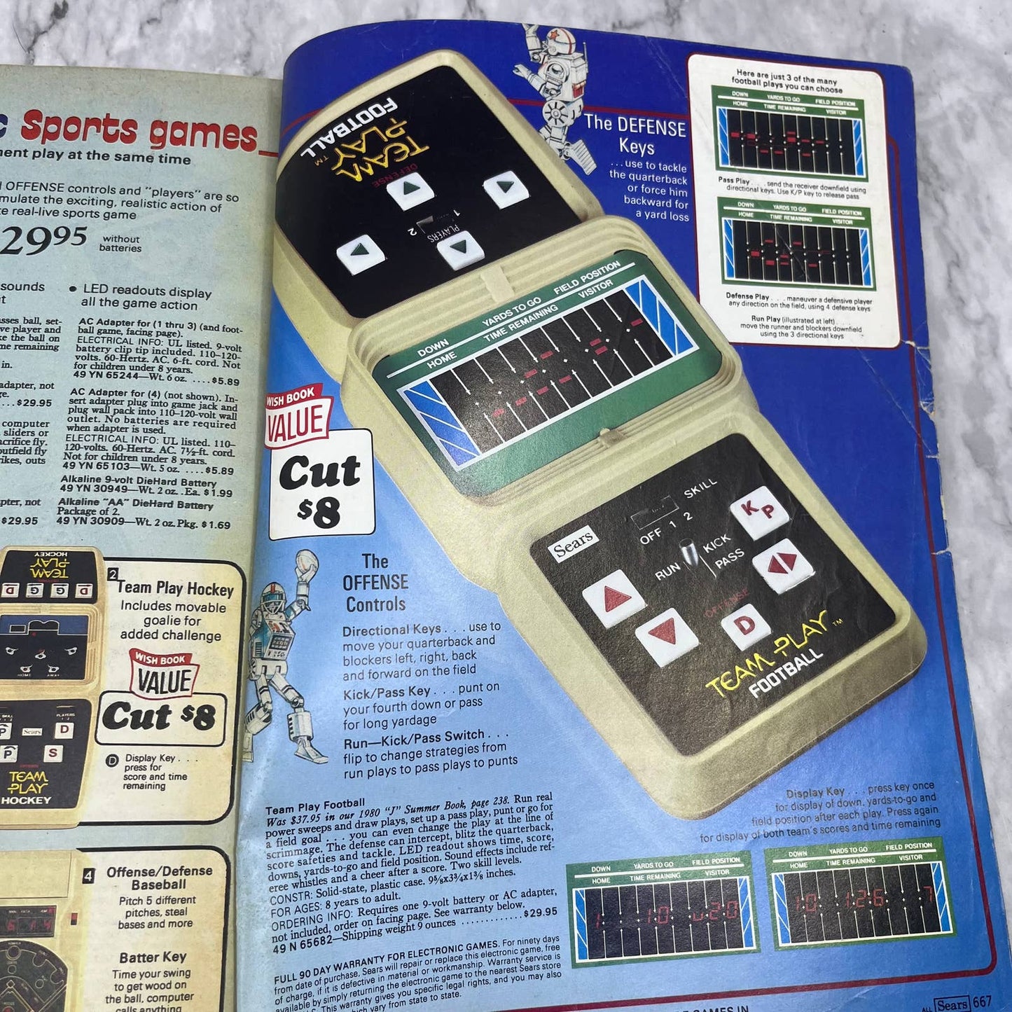 Vintage Sears Wish Book 1980 Christmas Toy Catalog Barbie, Star Wars, Lego S4