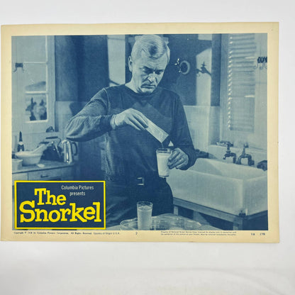 THE SNORKEL original 1958 HAMMER Lobby Card PETER VAN EYCK 11x14 #2 FL4-2