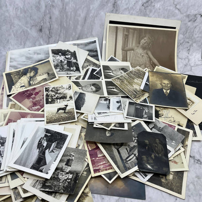 HUGE Lot Hundreds of Antique Photos CDV Cabinet Cards Photo Books 8+ Pounds