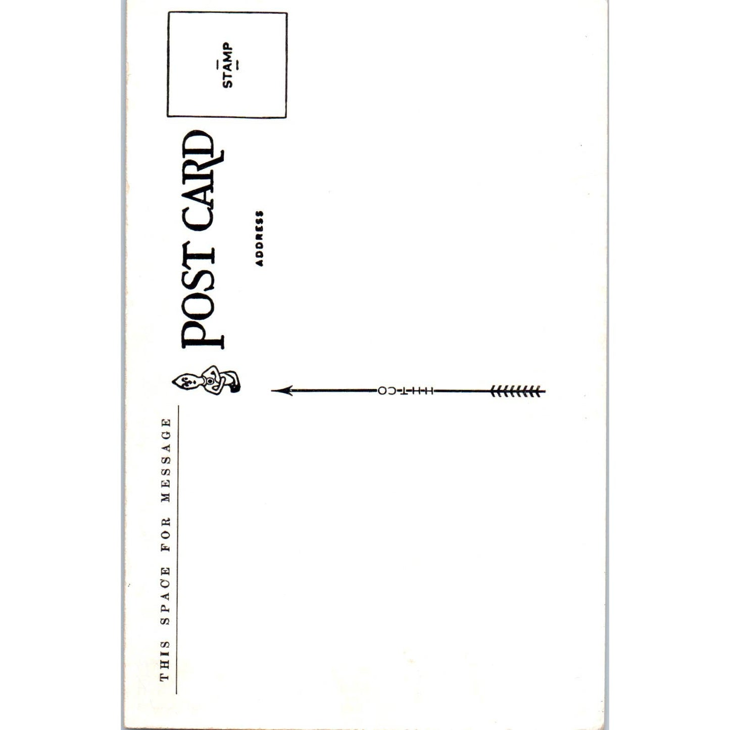 Ride on a Wild Bronco Just Off the Range Cowboy Rodeo Original Postcard TK1-25