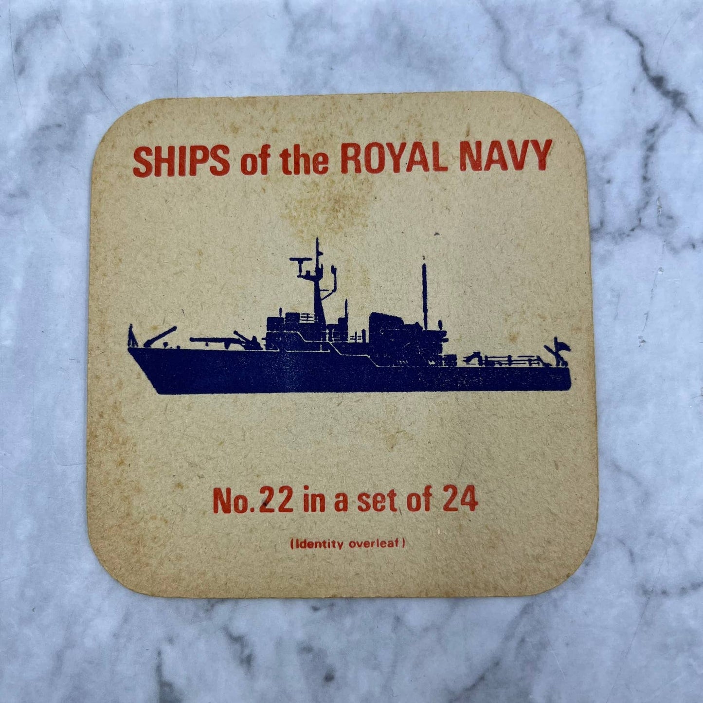 Ships Of The Royal Navy No.22 In A Set Of 24 SURVEY VESSELS Coastal Coaster SE7