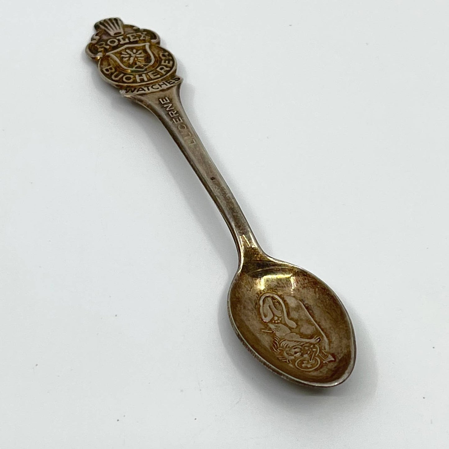 Vintage ROLEX Spoon Collectible  Bucherer Watches Lucerne Lion SC4