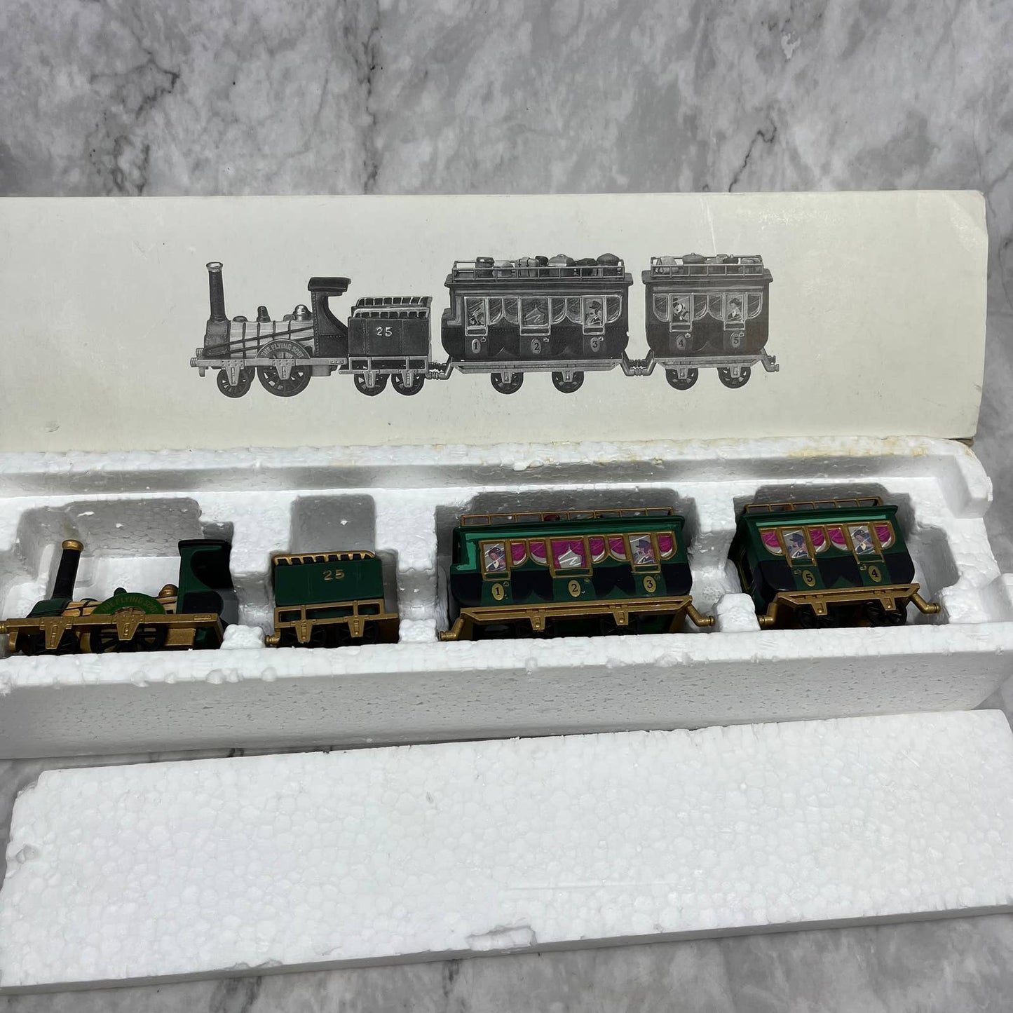 Dept 56 Heritage Village #5573-5 The Flying Scot Train - RETIRED TI1