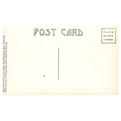 The Delaware Laboring in Seas Steamship Battleship Original Postcard RPPC TJ8-4