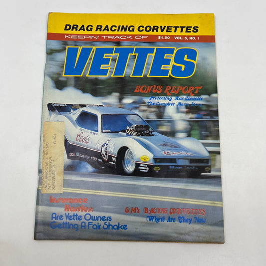 1980 July Keepin' Track of Vette Corvette Magazine '81 Vette Preview TG1