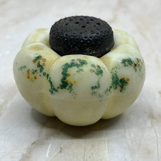 Mt Washington Tomato Shaped Salt and Pepper Shaker EAPG c1890 Victorian TJ1