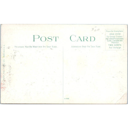 Farmers' Golden Harvest Fields c1910 Original Postcard TK1-21