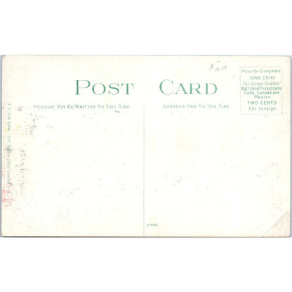 Farmers' Golden Harvest Fields c1910 Original Postcard P2-1