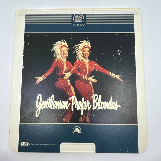 Gentlemen Prefer Blondes RCA SelectaVision - CED VideoDisc TG2