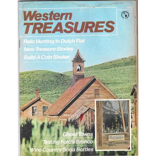 Western Treasures Magazine - Treasure Hunting Metal Detecting Feb 1972 M3
