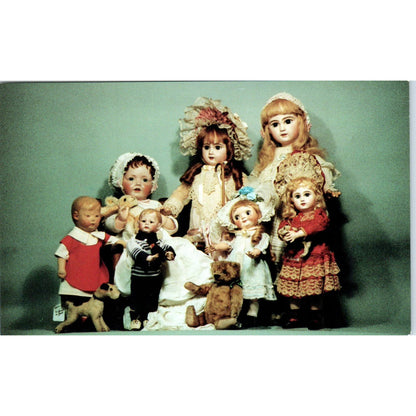 Ruth West Antique Dolls Parkville MO Original Postcard PB10