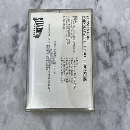 John Mayall and the Bluesbreakers - Spinning Coin PROMO Cassette Tape TJ6-85