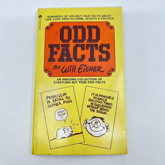 1975 ODD FACTS By Will Eisner First Print Softcover Nice TF5