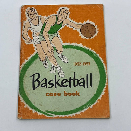 1952-1953 Basketball Case Book Player Handbook Rules Booklet TG6