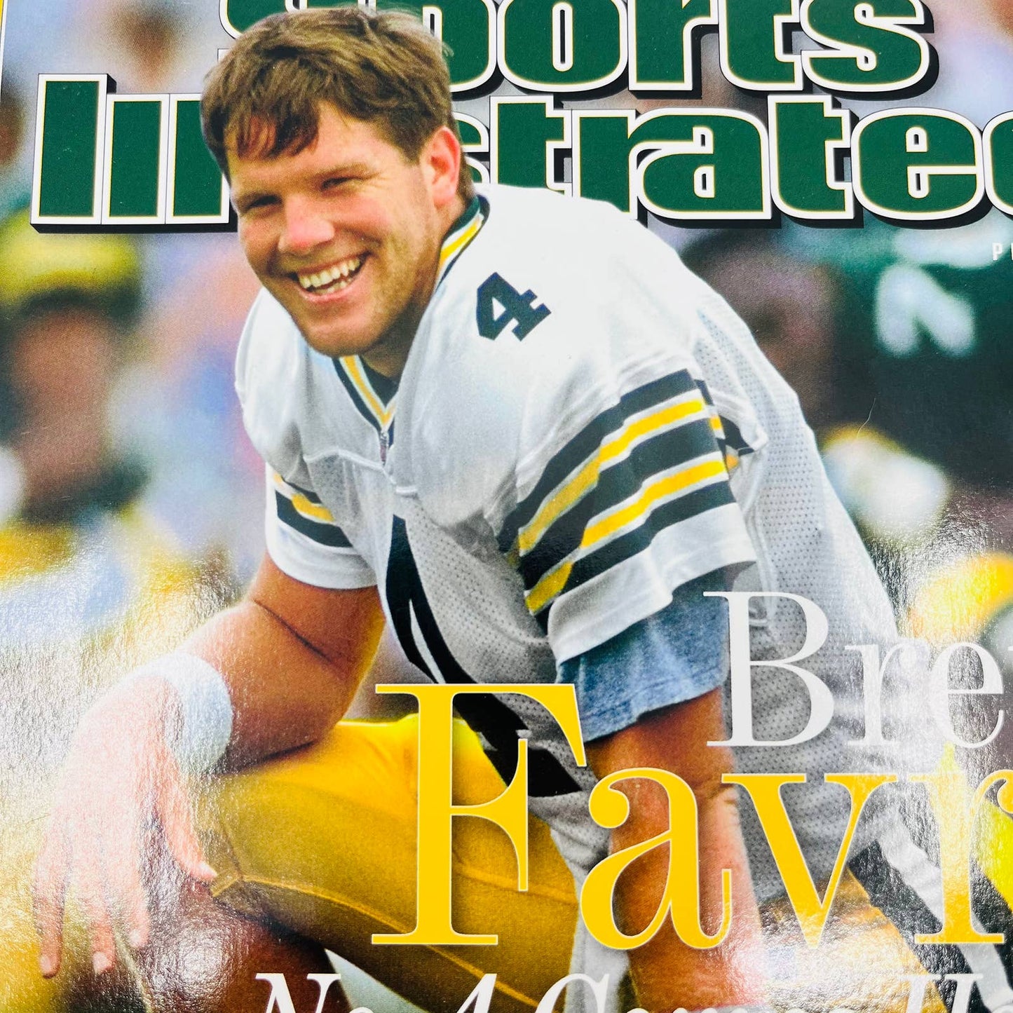 SPORTS ILLUSTRATED GREEN BAY PACKERS 2015 BRETT FAVRE COMMEMORATIVE NEW BA3