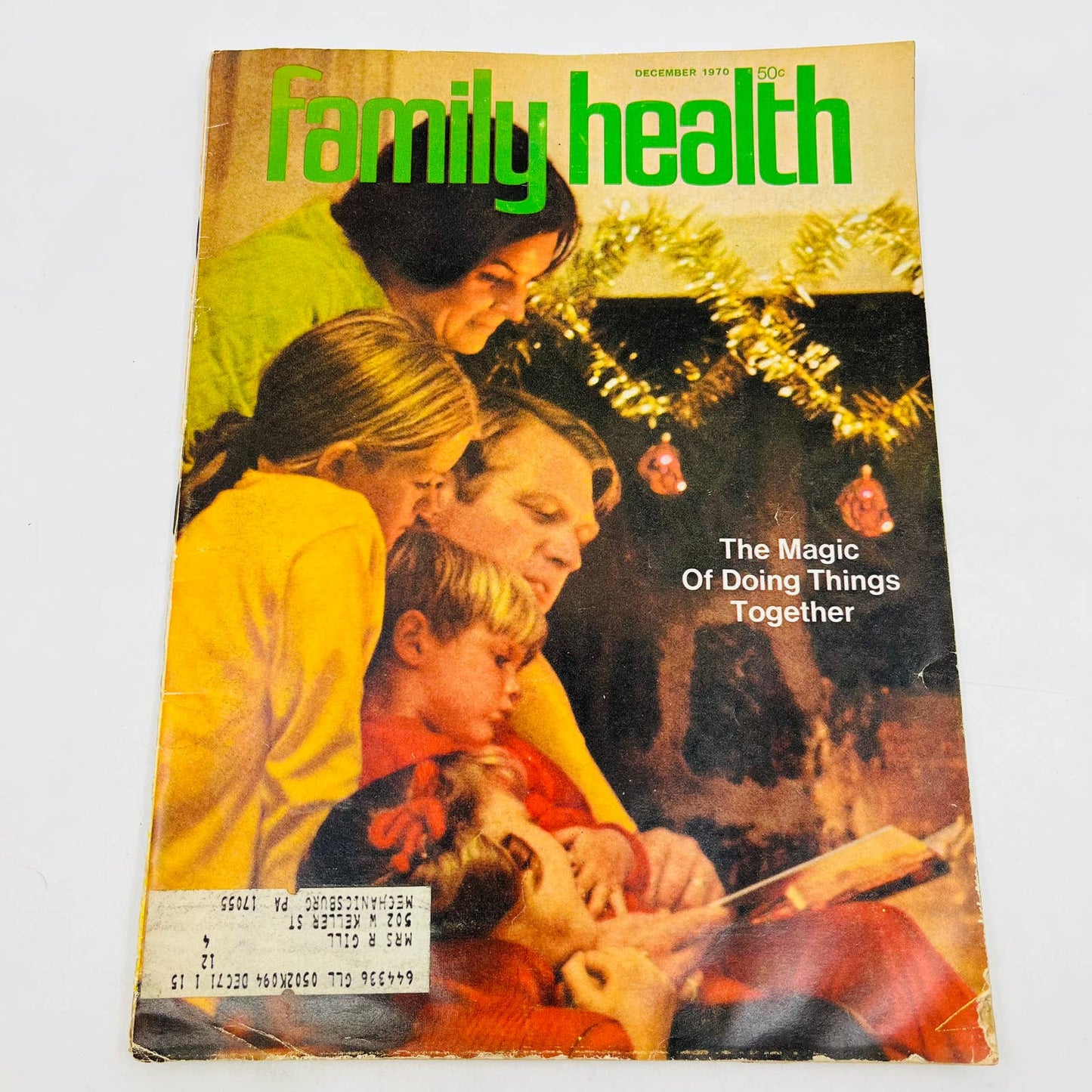 Family Health Magazine Dec 1970 The Magic Of Doing Things Together TD6