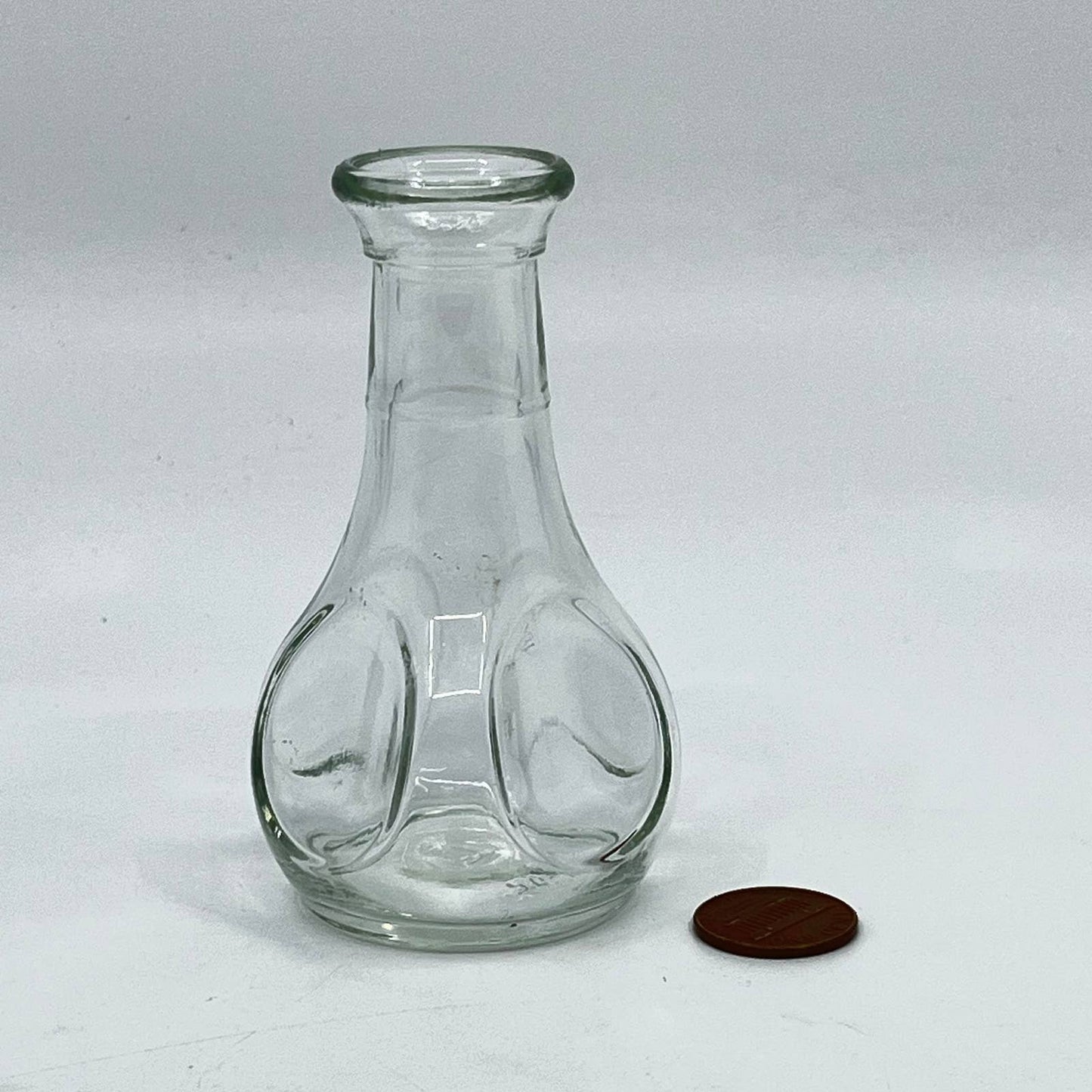 Antique Glass Apothecary Bottle 3.5” Libby TF5