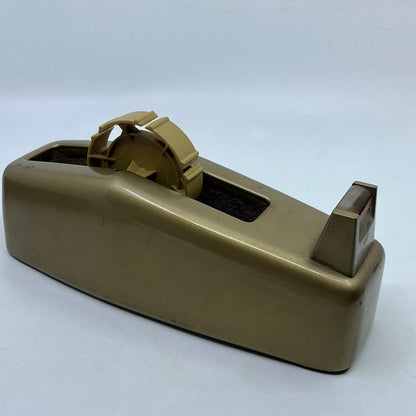 Vintage 3M Heavy Duty Tape Dispenser C-23 Industrial MCM Gold 1" or 3/4" TI1