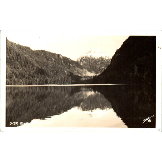 Alaskan Reflections RPPC Alaska Original Postcard TK1-30
