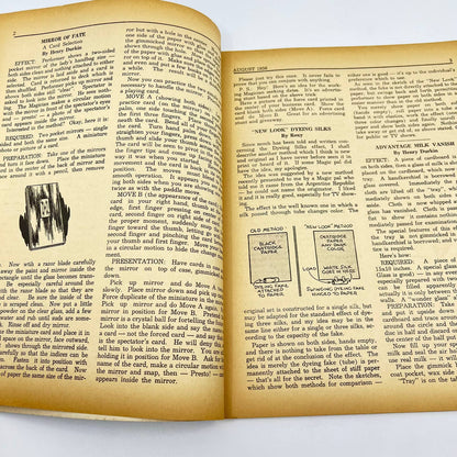 1956 August - Tops Magazine of Magic - Tricks Magicians TF7