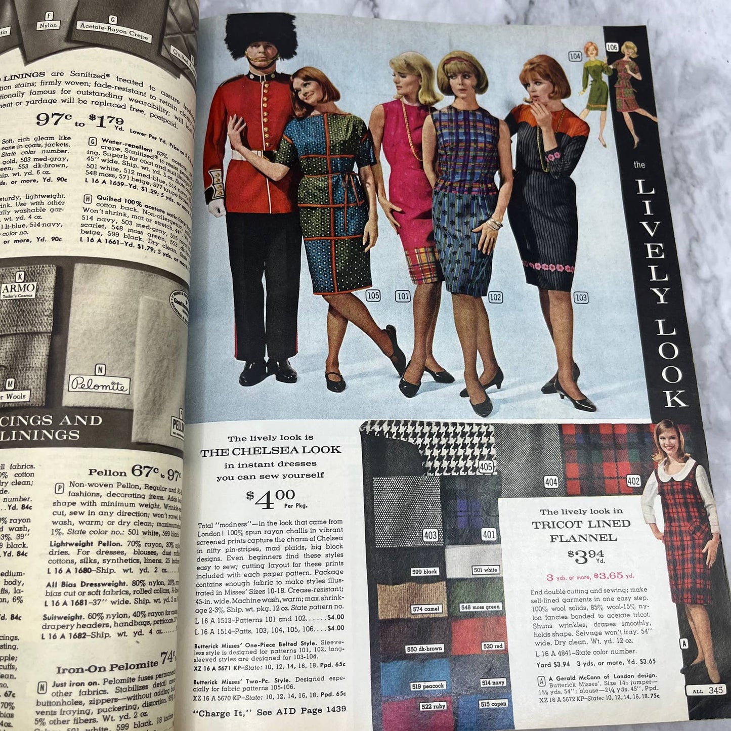 Montgomery Ward 1965 Fall & Winter Catalog Kansas City MO Hardcover S2