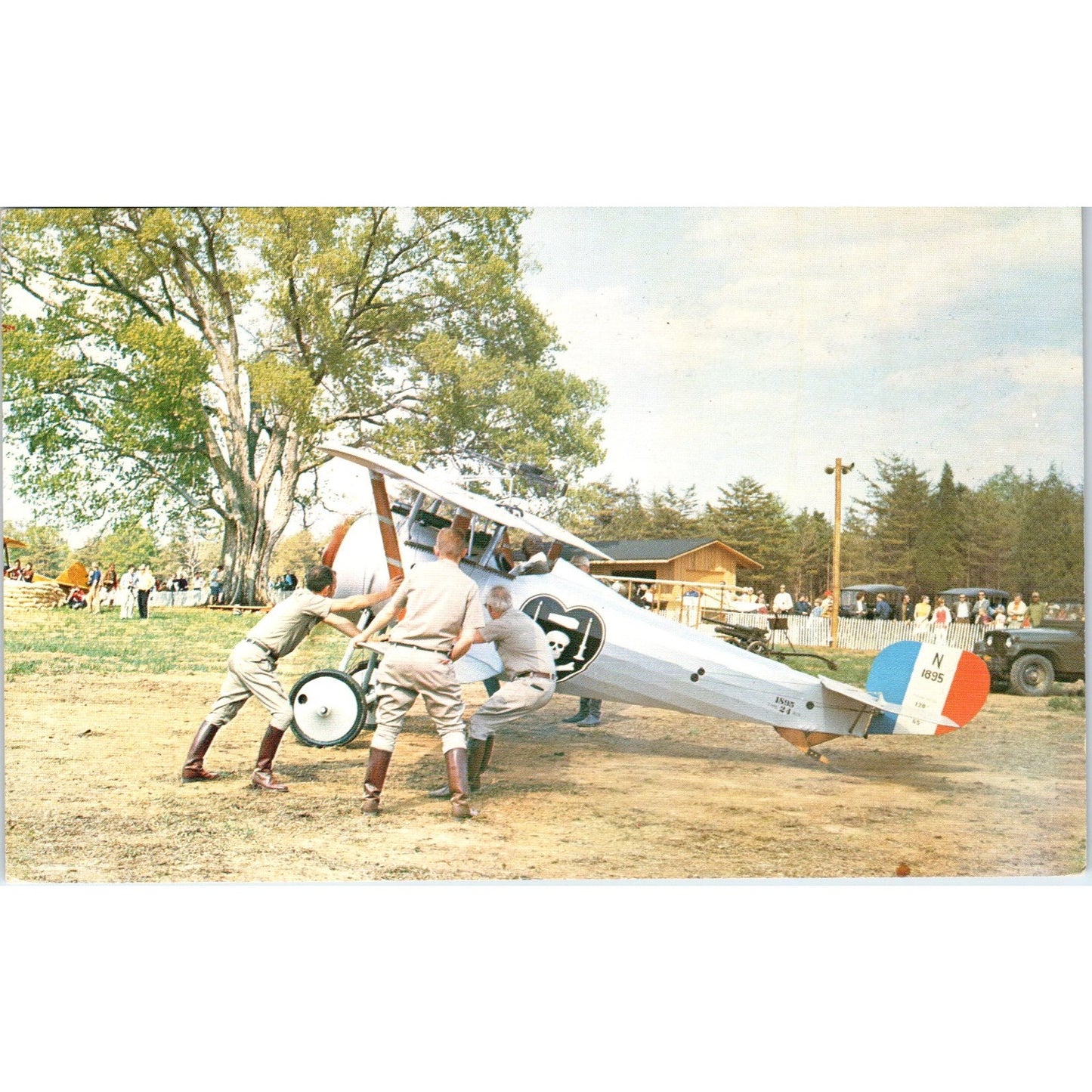Flying Circus Aerodrome Bealeton VA 22712 - Original Postcard P3-4