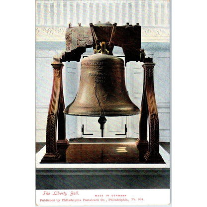 1907 Postcard The Liberty Bell - Philadelphia PA TD9-P1