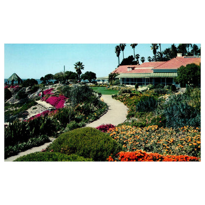 Vintage Postcard - Victor Hugo Inn Laguna Beach California TJ7-1