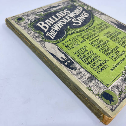 1917 Ballads The Whole World Sings by D. Appleton & Co. New York TF2