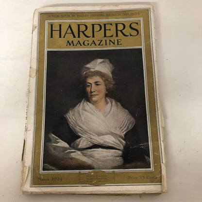 Harper's Magazine - March 1924 Amy Lowell Gordon Arthur Smith Many Ads