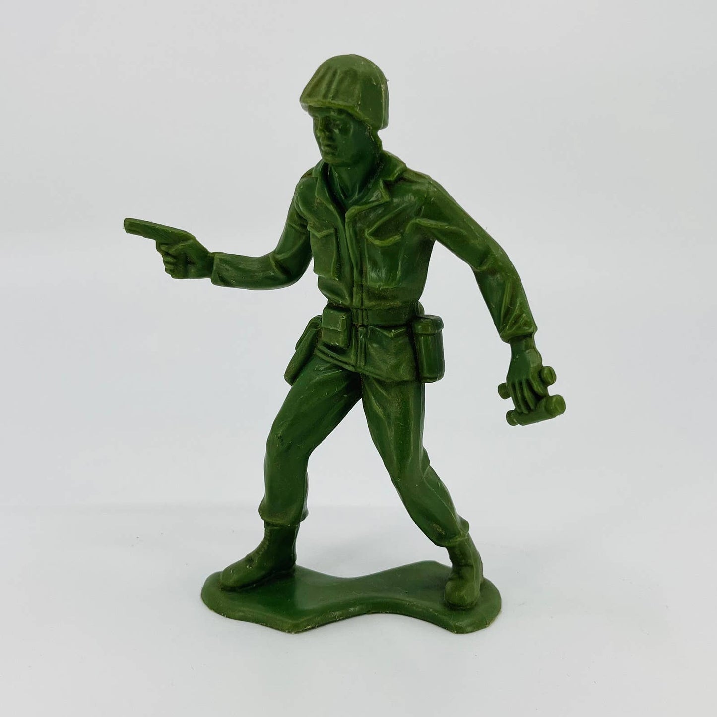 Vintage 1960's 6" Large Tim-Mee Toys Toy Soldier Pistol & Binoculars TD9