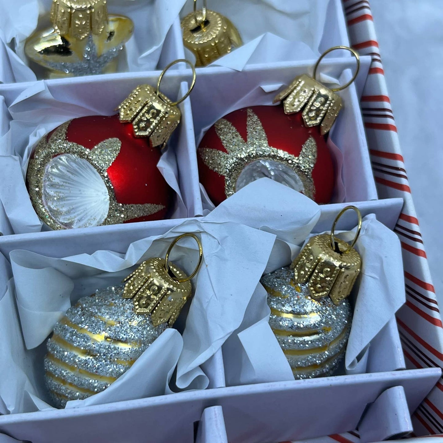 Hallmark: Miniature Decorative Ornaments Set of 6 Keepsake Ornaments 2018 OT1