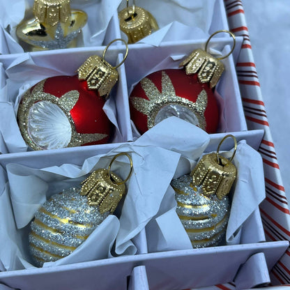 Hallmark: Miniature Decorative Ornaments Set of 6 Keepsake Ornaments 2018 OT1