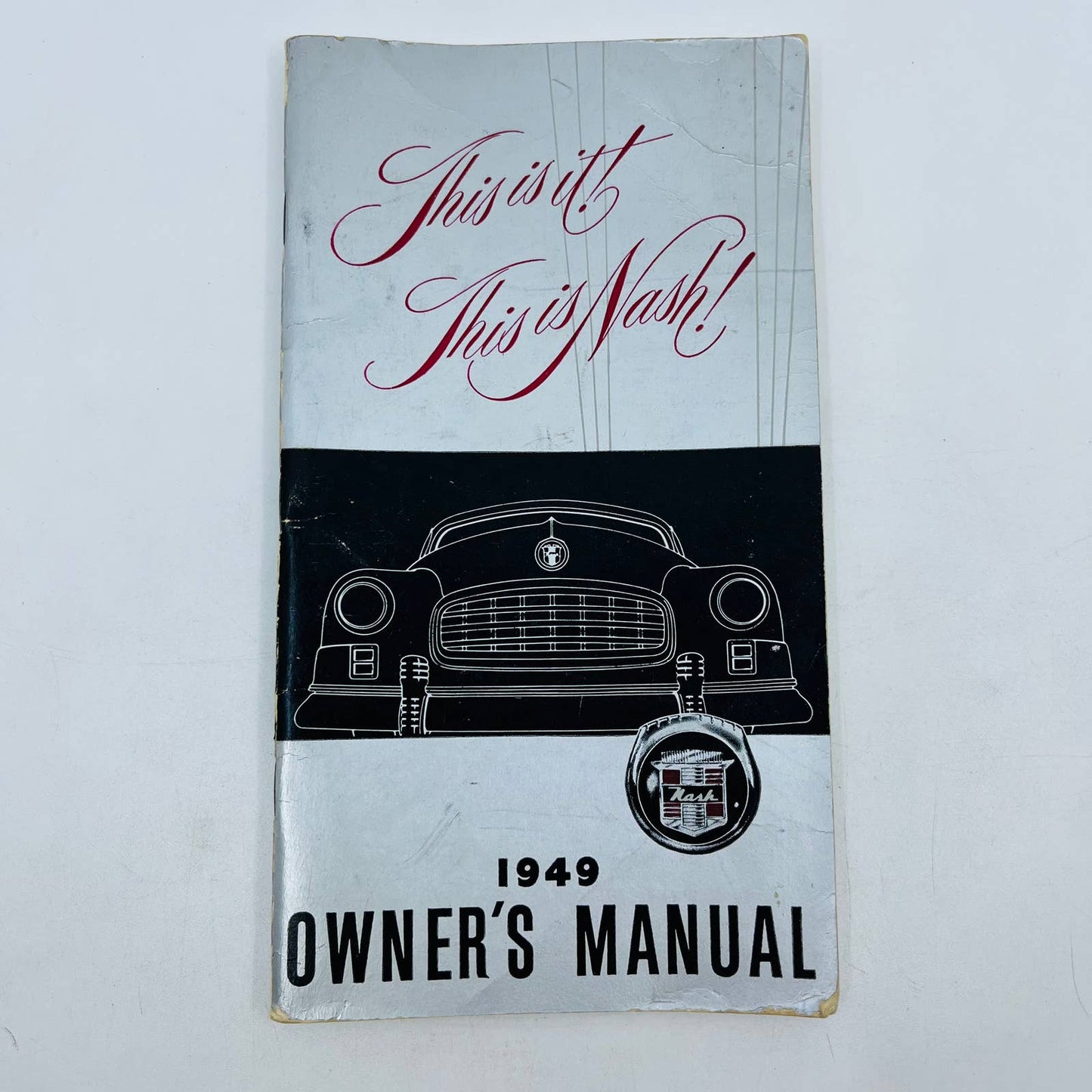 Vintage 1949 Nash Automobile Owner's Manual Authentic BA1