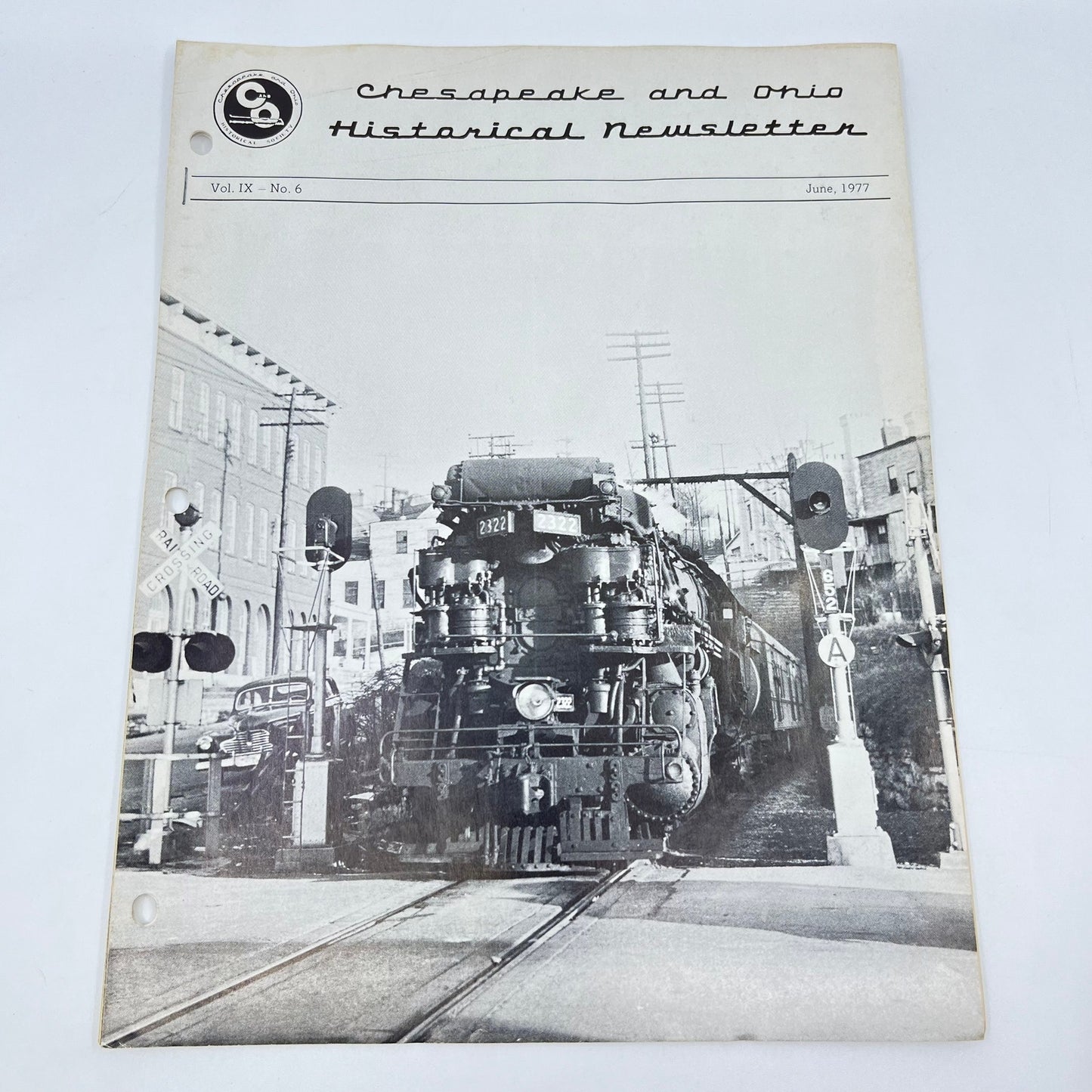 1977 June Chesapeake and Ohio Historical Newsletter C&O RR Thomas Dixon WV M1-2