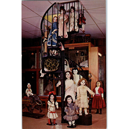 French and German Dolls at Mary Merritt's Doll Museum PA Original Postcard PB7