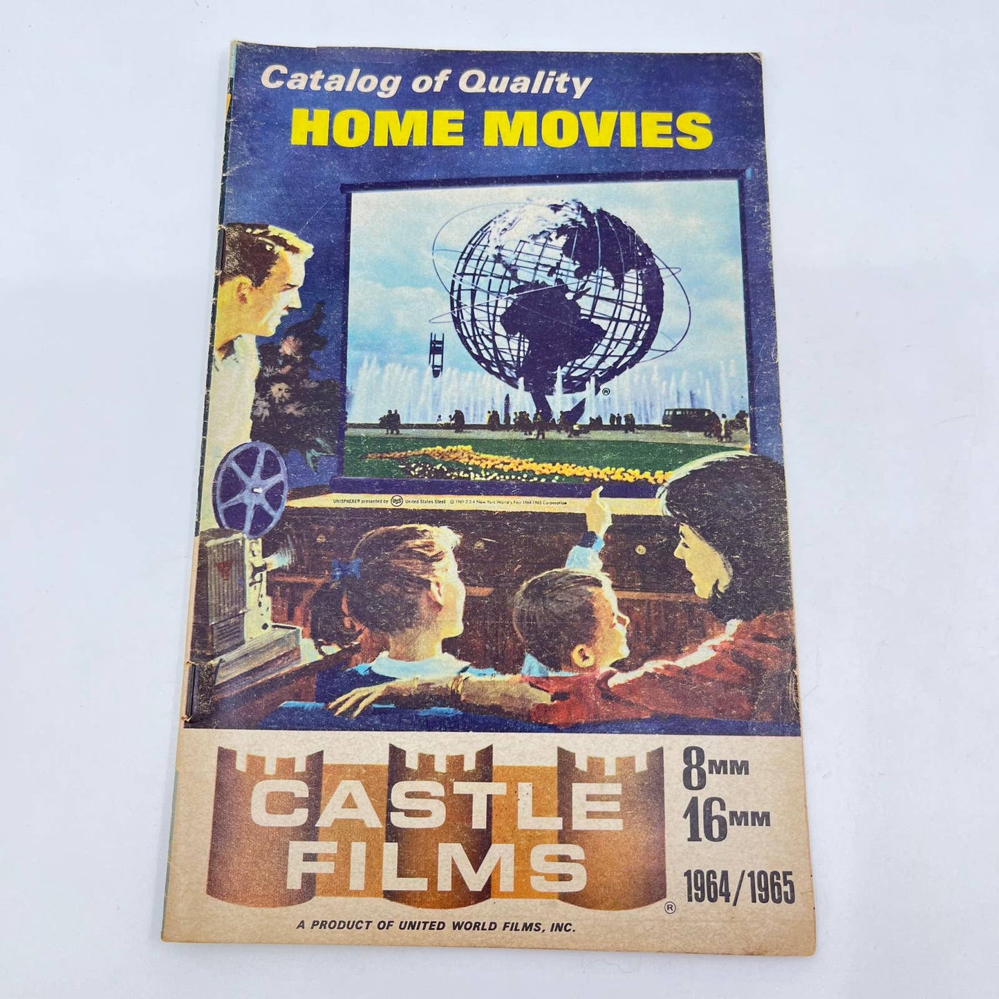 1964 Castle Films Catalog Of Home Movies Film Reel TF7