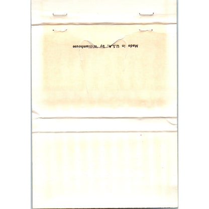 1969 Bonne & Igal Wedding Advertising Matchbook Cover SA6-M5