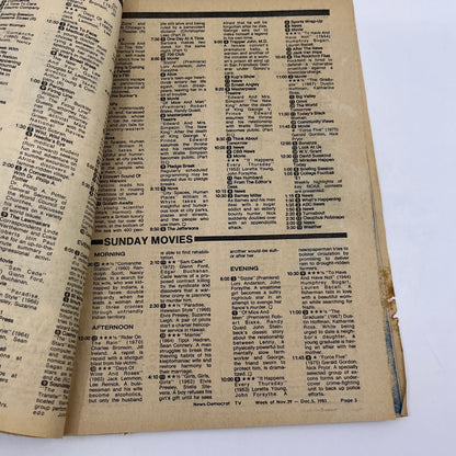 1981 Nov 29 Bellville IL News-Democrat TV Listings The Marva Collins Story L4-1