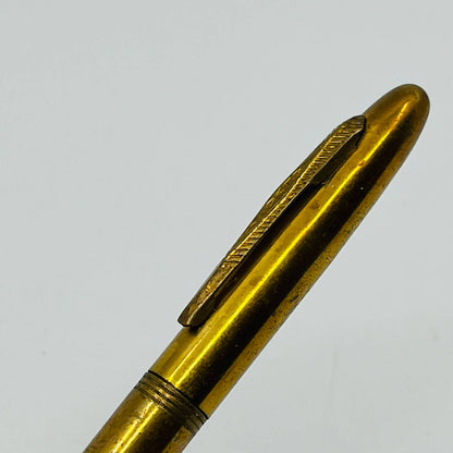 VTG Mechanical Pencil ALVA Art Deco Brass Tone SB3