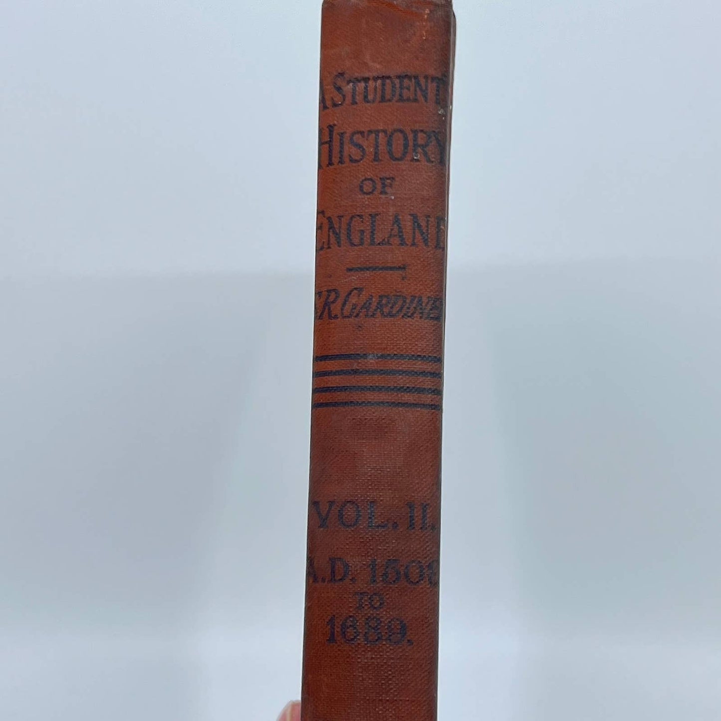 1909 A Student's History of England Vol. II Samuel R. Gardener TF1