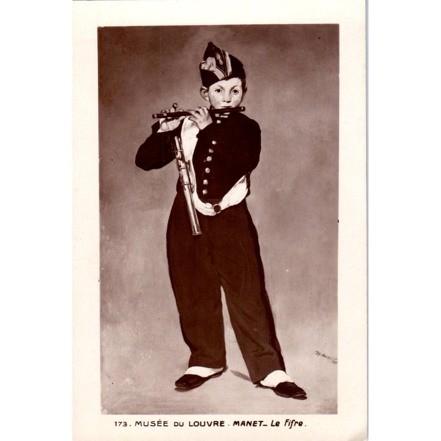 LOUVRE MANET MUSEUM- The Fife Original Postcard TK1-P1