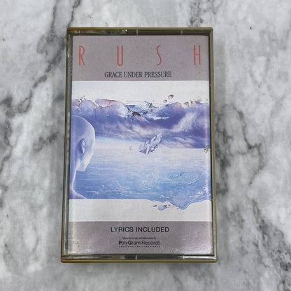 RUSH Grace Under Pressure Cassette (Mercury/Polygram, 1984) Cassette Tape TC7-52