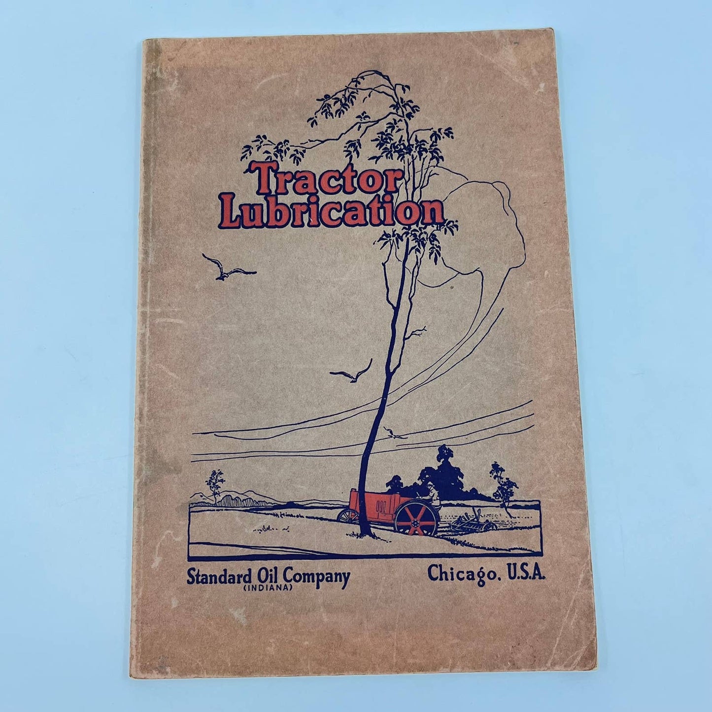 1927 Standard Oil Co Indiana TRACTOR LUBRICATION Internal Combustion Engines TF7