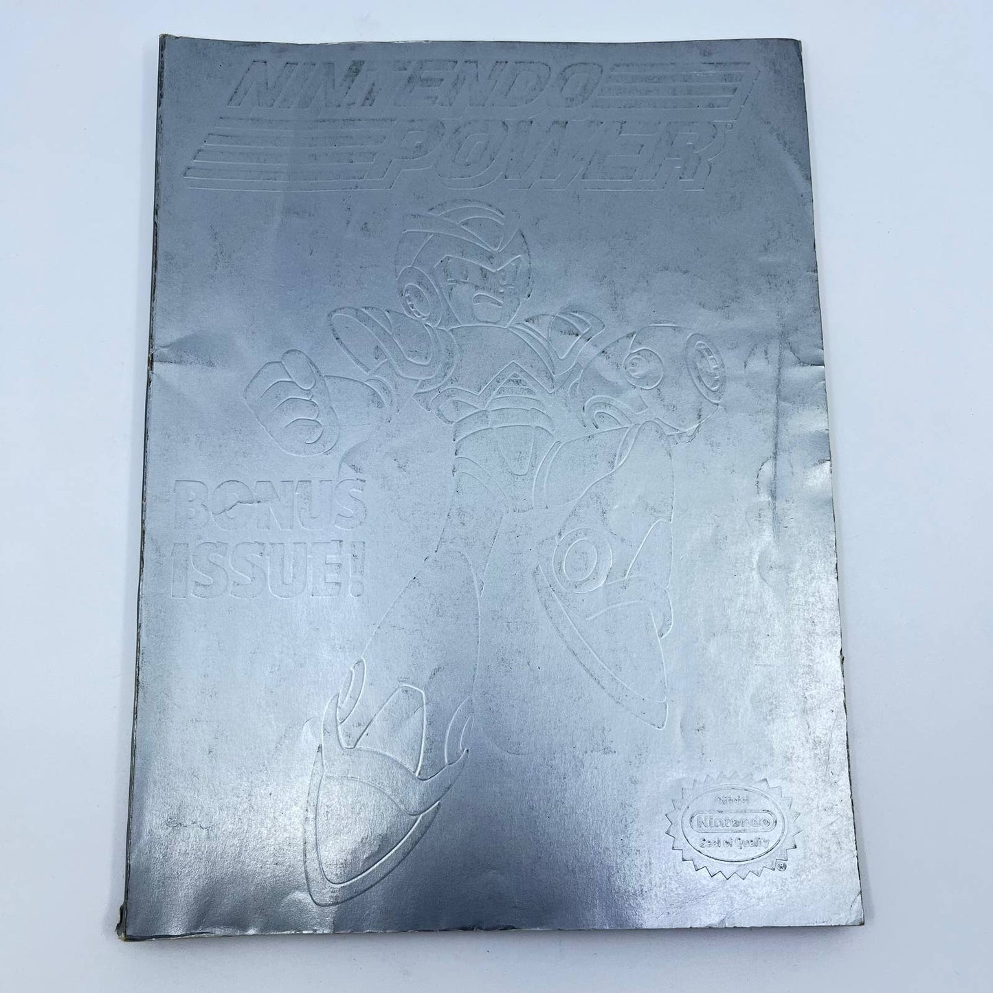 Nintendo Power Volume 56 Bonus Issue Megaman X Silver Cover WITH POSTER TE9